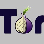 Tor-systemets logotyp: stort T, en lök (i stället för O) och ett litet R.