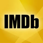 IMDb:s logotyp. Svarta bokstäver mot gul bakgrund. 